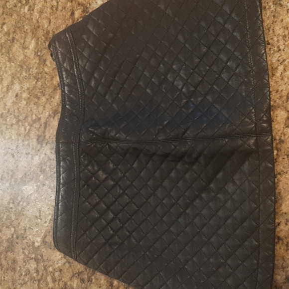 Dolce & Gabbana Leather Skirt - Picture 5 of 6